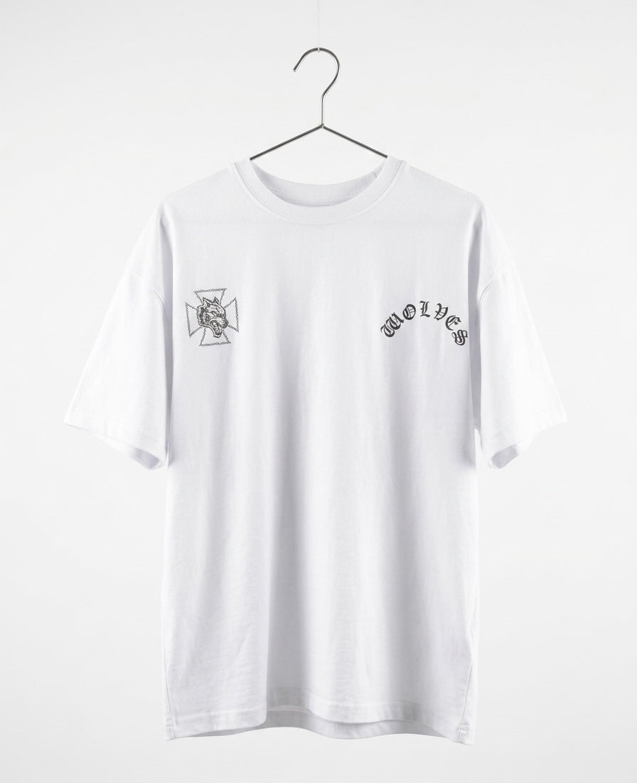 🐺 Wolves Oversized blanca